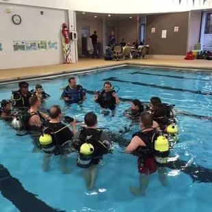 Confined Water Training