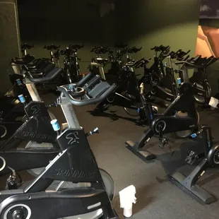 New spin bikes