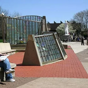 portion of the main courtyard