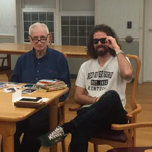 Former Columbus Table Tennis Club President, Greg Brendon. Greg offered free, high-quality lessons to beginners and advanced players alike.