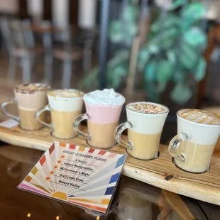 nitro coffee flight