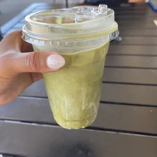 Iced Matcha Latte