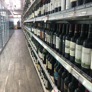 Great wine selection at the Colusa Market