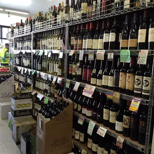 Loved their large selection of organic and local wines!!