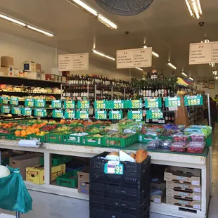 Organic local produce. SO fresh and the prices were great. We got the mini charm tomatoes.... Couldnt believe how sweet they were!