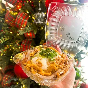 Xôi Gà (chicken sticky rice)