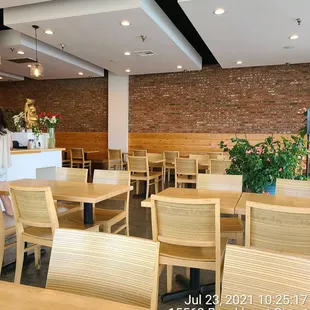 the interior of a restaurant