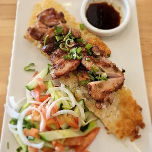 #6 Xoi Ga Nuong Xa (Lemongrass Chicken with CRISPY Sticky Rice) $18.80