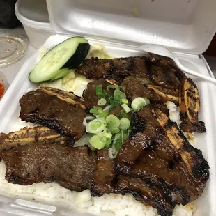Beef plate (com tam suong bo) - my fave :)