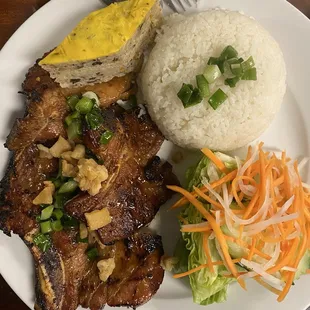 Rice plate