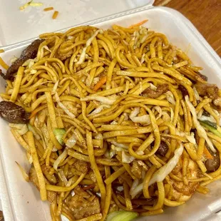 Combo Lo Mein so good!