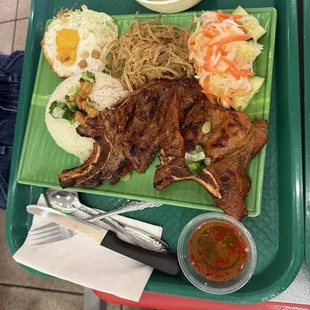 Com Tam Suon Bi Trung