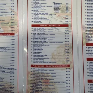 menu, sushi and sashimi