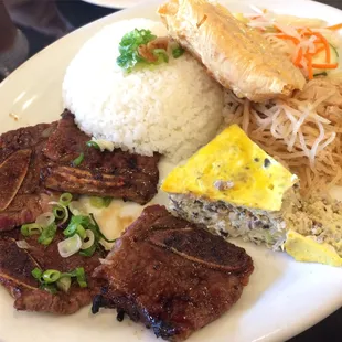BBQ Beef Rib Plate