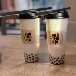 Coconut milk w boba, buy 1 get 1 free