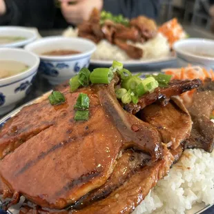 Never disappoints. This is #7 pork chop and rice. I ordered and in two minutes it appeared.