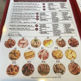 Every Cơm Tấm option known to man!