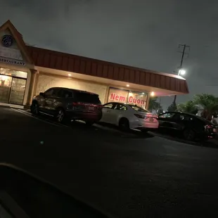 cars parked in a parking lot