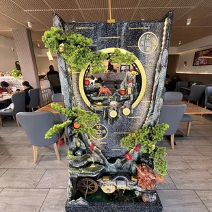 The store front fountain