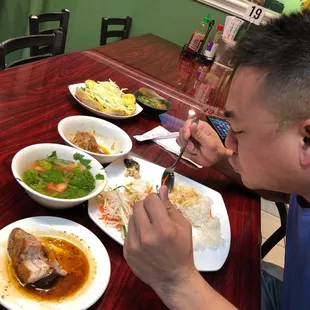 My friend gulps it down like there is no tomorrow. Three items lunch for $5.99