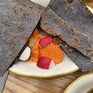 Mushroom Quesadilla
