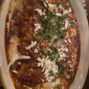 Pork Enchiladas