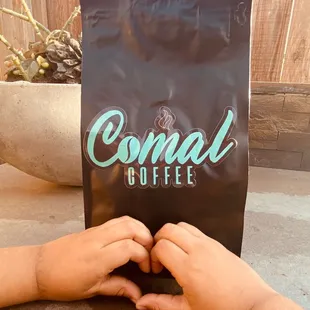 Whole Coffee Beans with love