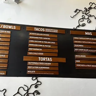 Comal Next Door menu 6/2023