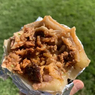 Al pastor burrito