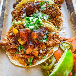 Berkshire pork al pastor taco