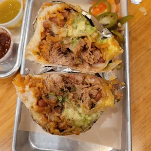 Carnitas burrito