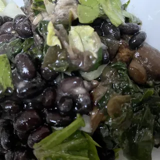 MUSHROOM AND SPINACH BOWL