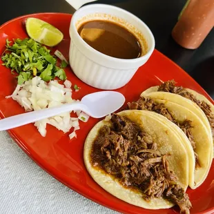 Birria tacos