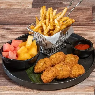Kids Combo #2

6 Chicken Nuggets, French Fries, Fresh Fruit