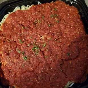 Spaghetti and Meatball