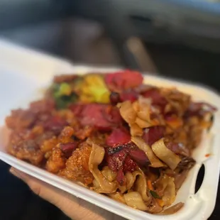 3 items with BBQ pork