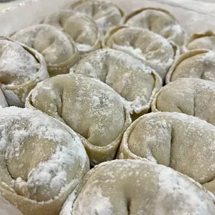 frozen dumplings to take home! -- they&apos;re my fav!