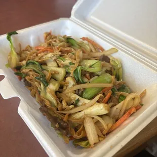 SO much food! Huge portions