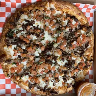 Carne Asada Pizza