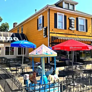 the outside of a restaurant