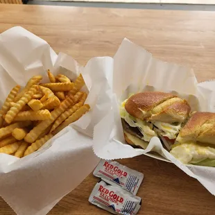Steak Hoagie w/ Fries