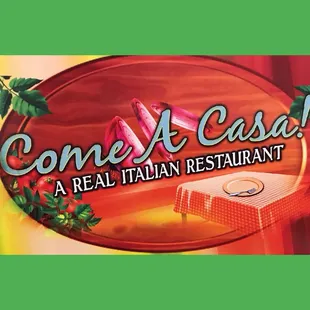 a sign for a restaurant