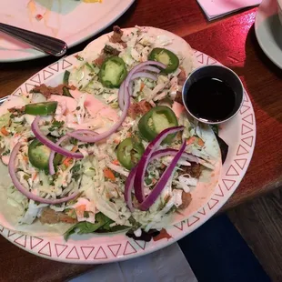 Bourbon pork tacos
