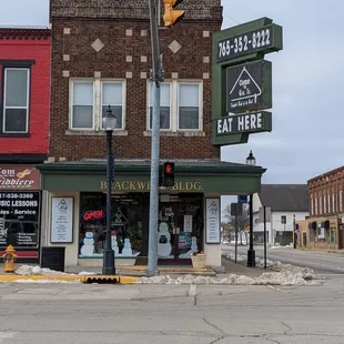 a street corner