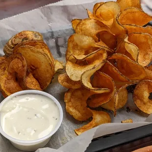 Ribbons with ranch