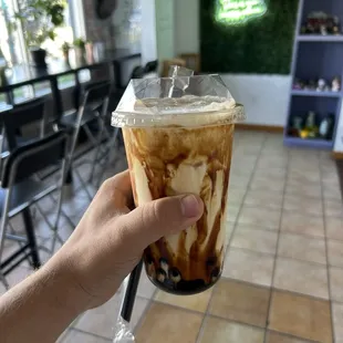 Brown Sugar Boba Latte
