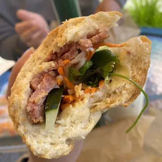 Roasted Pork Sausage Sandwich