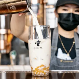 Every cup is made to perfection.