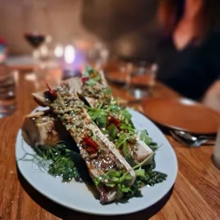 Bone marrow tacos