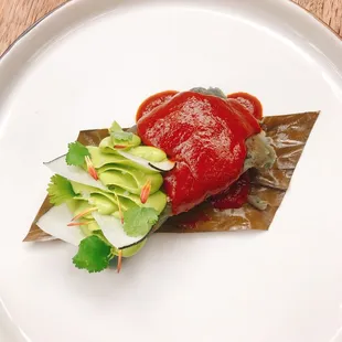 Goat Barbacoa Tamal